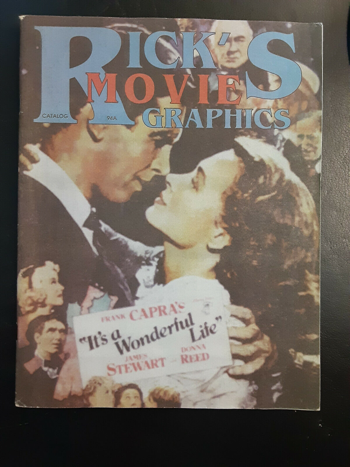 Rick's Movie Graphics Movie Catalog 1994 It's A Wonderful Life Cover